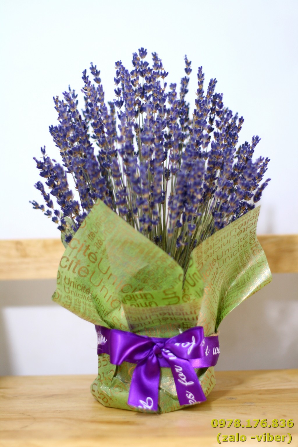 lọ hoa lavender khô 