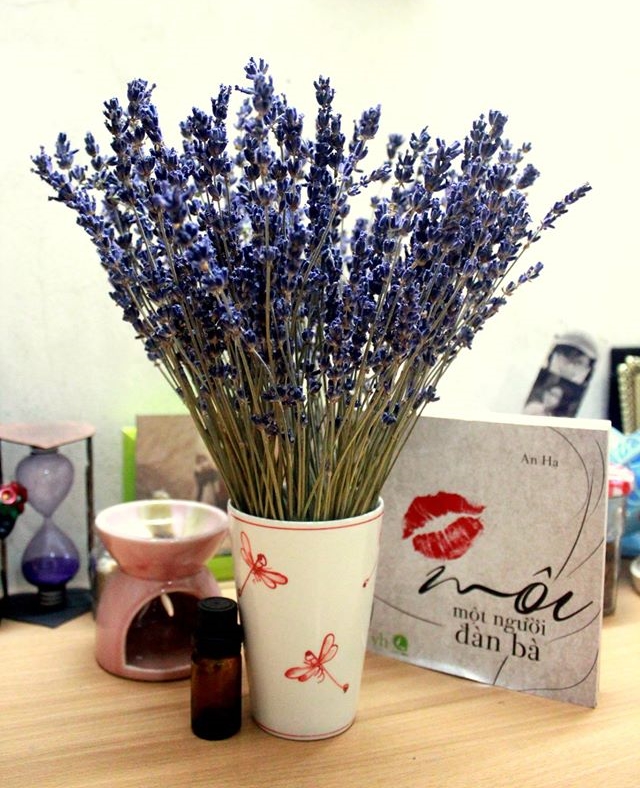 Làm gì đây với bó hoa lavender khô hậu Valentine