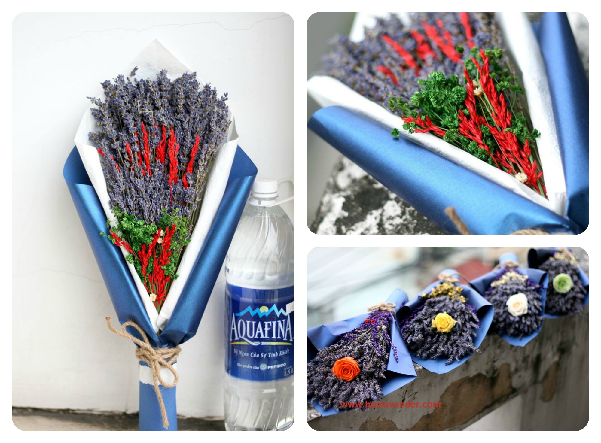 Hoa lavender khô mùa Giáng sinh: Chọn quà mải mê, giá cả rẻ ghê!