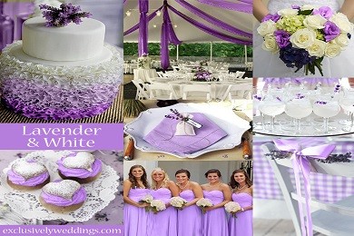 Gợi ý cách trang trí tiệc cưới với hoa Lavender