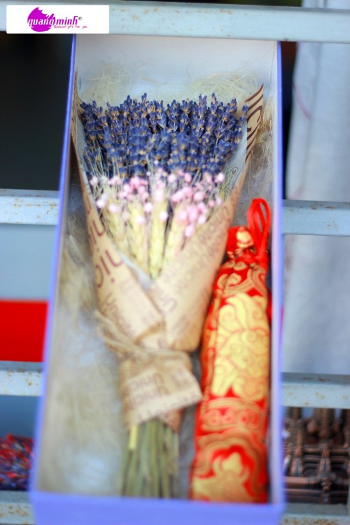 Hộp quà tặng hoa lavender khô